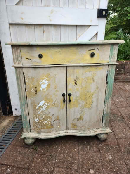 Photo of free Distressed cupboard/sideboard unit (Haywards Heath RH16) #1