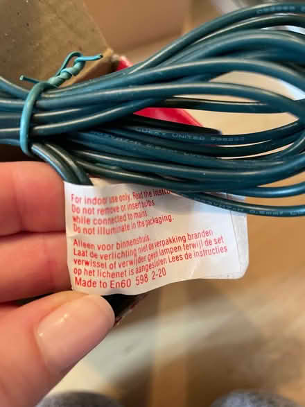Photo of free Indoor Christmas fairy lights (Formby L37) #3