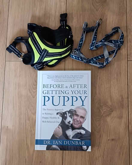 Photo of free Puppy Book + 2x Harnesses (Glasgow (Glasgow (South)) #1
