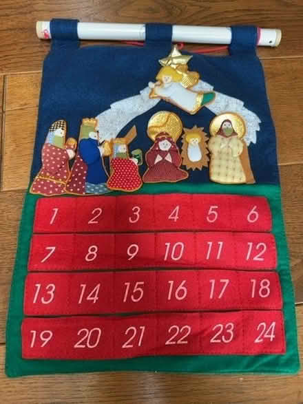Photo of free Hanging Advent Calendar (Kettlethorpe WF2) #1