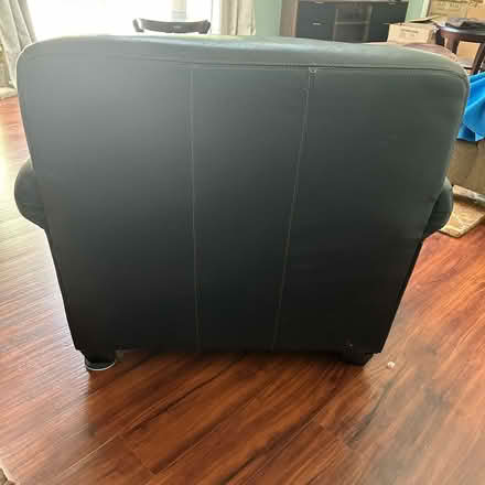 Photo of free Comfy faux Leather chair (South Wheaton) #2