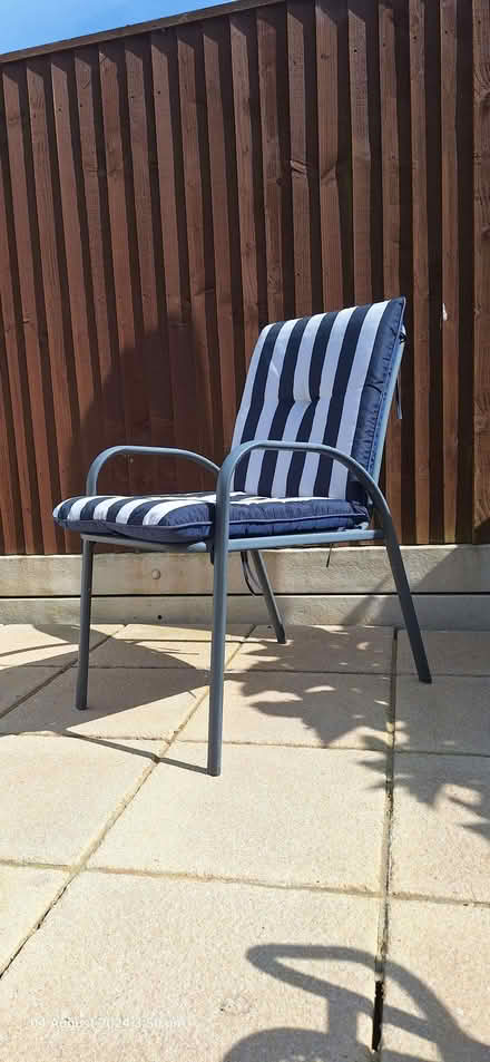 Photo of free Patio Chairs with cushions (Langdown SO45) #2