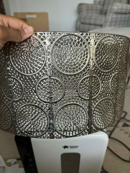 Photo of free Ceiling light metal shade (Clewer Green SL4) #1