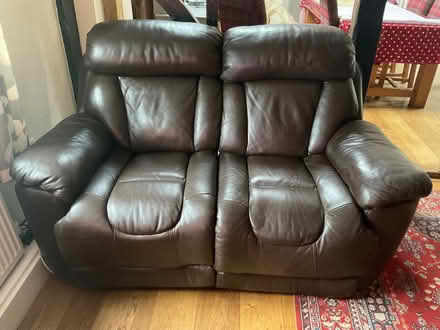 Photo of free Leather Recliner Sofa (CT3) #1