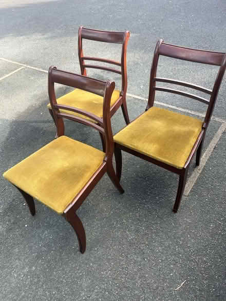 Photo of free Three Dining chairs (Horfield Bristol)