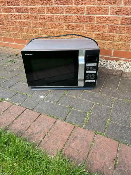 Photo of free Sharp microwave oven- flatbed design (Oswestry SY11) #1