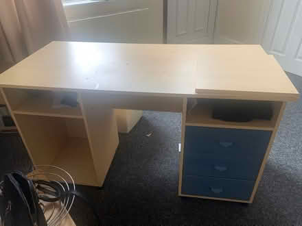 Photo of free Office Desk with storage drawers (Armley) #1