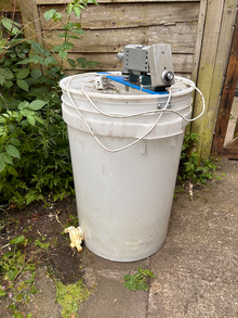 Photo of free Mixer drum + motor (Stretford M32) #1
