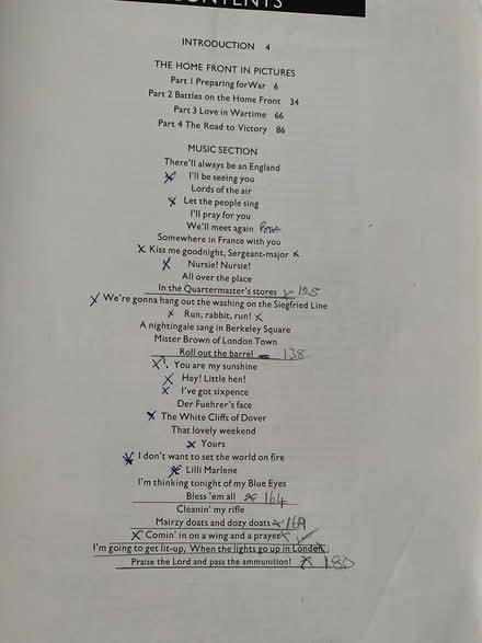 Photo of free World War II song book (Kinson BH10) #2