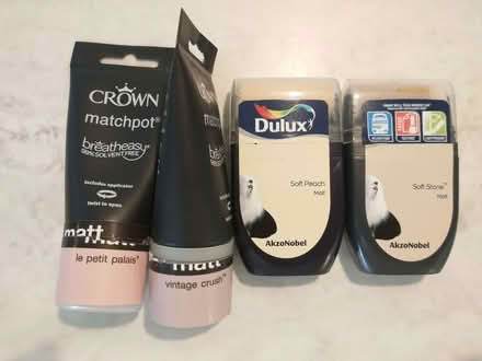 Photo of free 4 x paint samples - newly opened. Kids play? (Caversham Heights RG4) #1