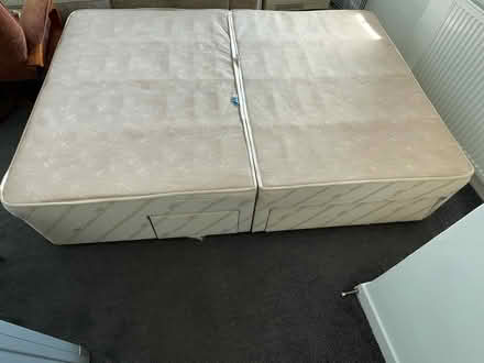 Photo of free Double bed base and headboard (G33) #1