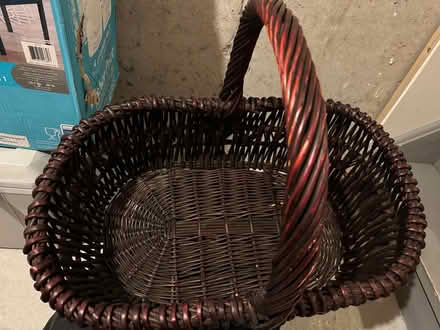 Photo of free Wicker basket (Mississauga road and wanless) #2