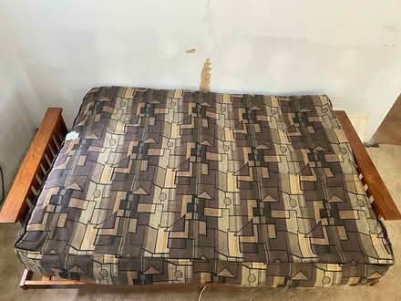 Photo of free Futon Frame, Pad and Cover (Near Grayslake Central) #4