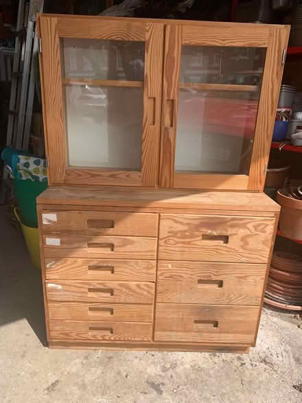 Photo of free 2-part wooden IKEA drawers (Midhurst) #1