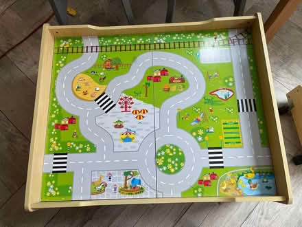Photo of free Kiddies play table and toy storage (Ferndown BH22) #1