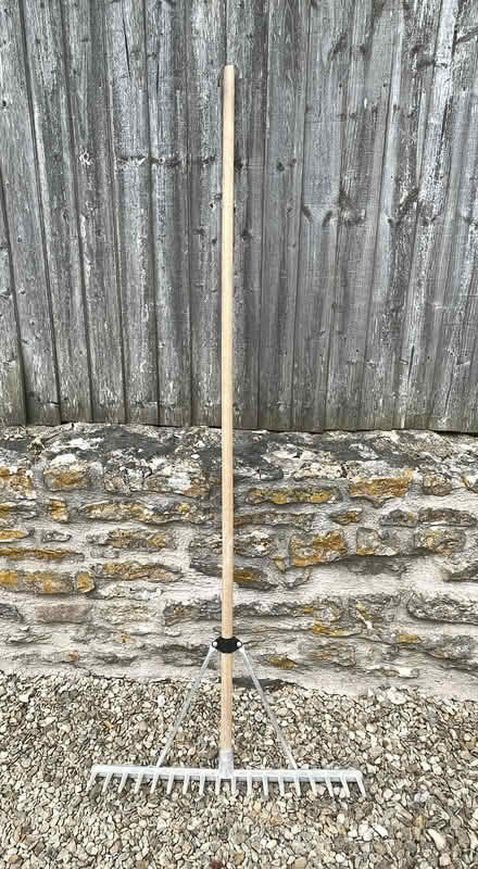 Photo of free Gravel rake hardly used (Near Evercreech BA4) #1