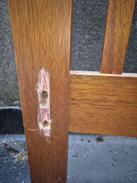 Photo of free Wooden double bed (pieces) (Stockwell SW9) #2