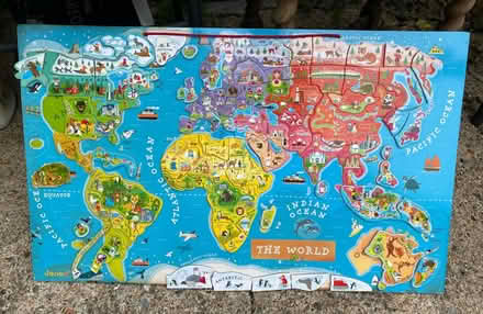 Photo of free Magnetic Kids world map (Harrow) #1