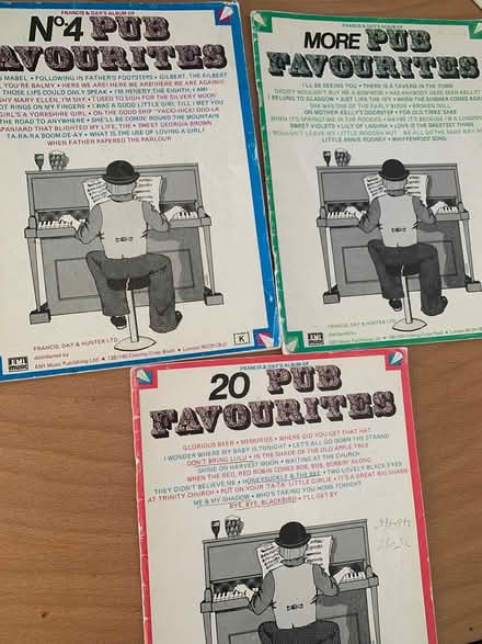 Photo of free Three, Pub Favourite Music Books (Kinson BH10) #1