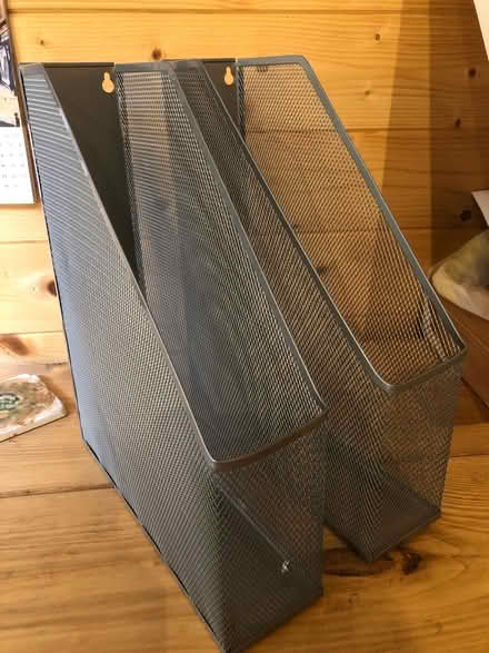 Photo of free Silver desk organisers (SG4 Hitchin) #1