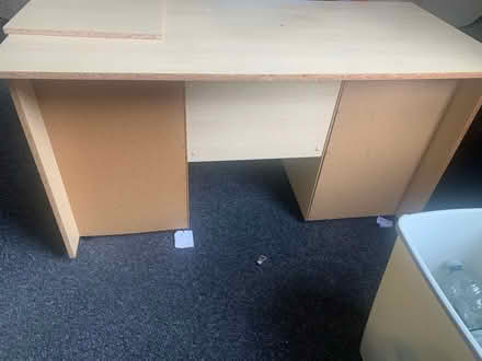 Photo of free Office Desk with storage drawers (Armley) #3