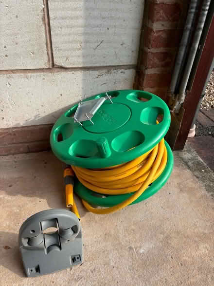 Photo of free Hose, housing reel, backplate & guide (Radcliffe on Trent NG12) #1