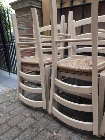 Photo of free 8 wooden chairs, John Lewis (Putney SW15) #4