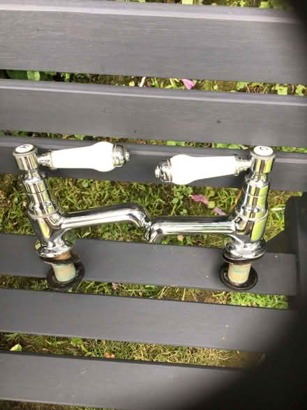 Photo of free Taps. Hot and Cold lever type (Birch Vale SK22) #1