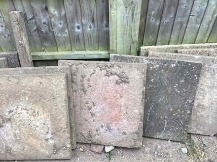 Photo of free Paving slabs (Castle Donington DE74) #1