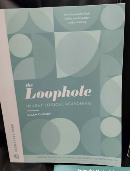 Photo of free LSAT Logic books (Brooklyn 11218) #2