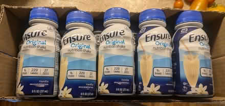 Photo of free 16 Vanilla 8oz. Ensure bottles (Pawtucketville / Lowell) #1