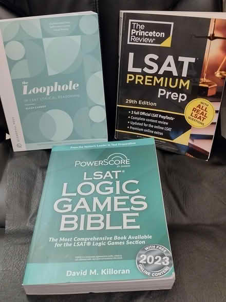Photo of free LSAT Logic books (Brooklyn 11218) #1