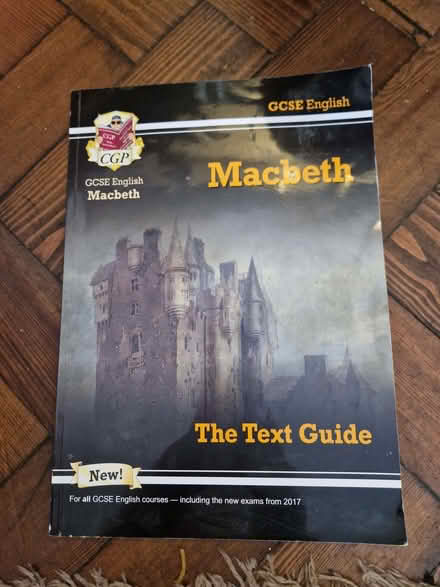 Photo of free CGP Macbeth text Guide GCSE (Chobham GU24) #1