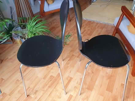 Photo of free 4 x stackable chairs (Borough Underground SE1) #2