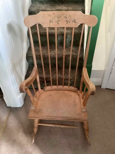 Photo of free Rocking Chair - needs mending (Hyde SK14) #1