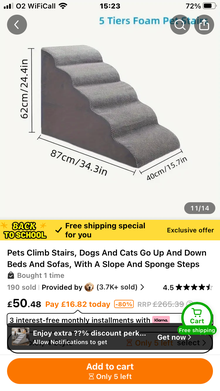 Photo of free Brand new Pet ramp (Royal Standard SE3) #1