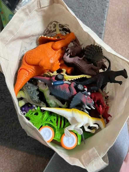 Photo of free Bag of toy dinosaurs (Nottingham NG5) #1