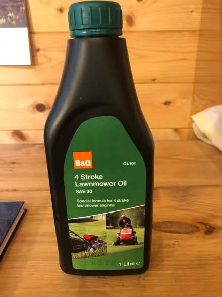 Photo of free Lawnmower oil 4 stroke (SG4 Hitchin) #1