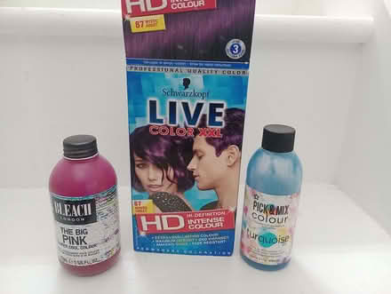 Photo of free Pink, Blue & Purple Hair Dye (South Tonbridge TN9) #1