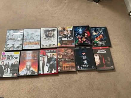 Photo of free 12 dvds (Whitegrove RG12) #1