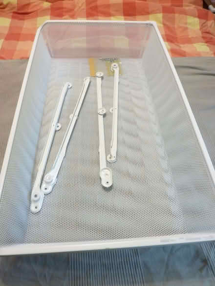 Photo of free 2 x Ikea Komplement mesh drawers, 100 x 58 x 16cm (Purley CR8) #1