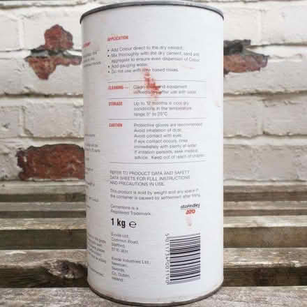 Photo of free Mortar dye, red (Levenshulme M12) #3