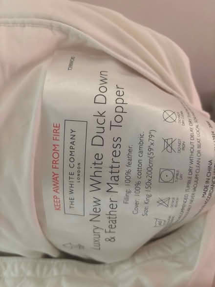 Photo of free King size mattress topper (Arborfield RG2) #1