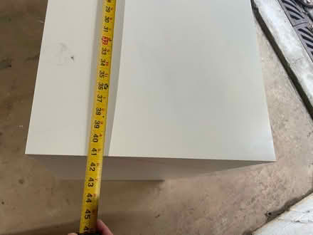 Photo of free ikea white MICKE desk (NW wash dc near Wilson HS) #4