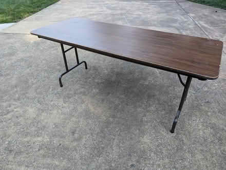 Photo of free 6 ft fold up table (Vienna Hunter Mill) #1