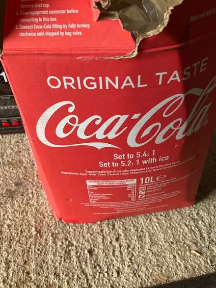 Photo of free 10 litres of Coke Syrup (GU24 Bisley) #1