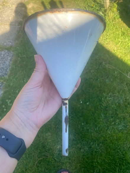 Photo of free Enamel funnel (Tonbridge) #1