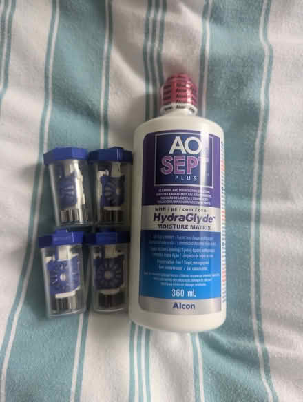 Photo of free Contact lens case/care (Drylaw EH4) #1