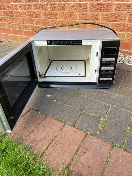 Photo of free Sharp microwave oven- flatbed design (Oswestry SY11) #2