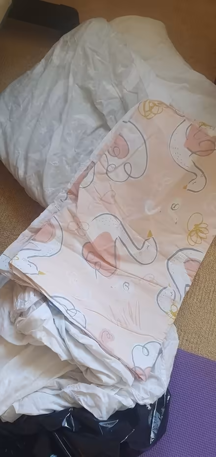 Photo of free Travel cot and bedding (BD15 nr Bingley) #3